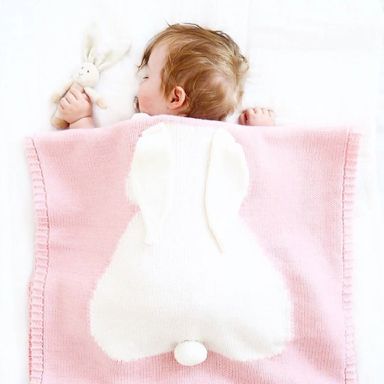 New Rabbit Ears Blanket Three Dimensional Rabbit Blanket  Dream Tech Sleep