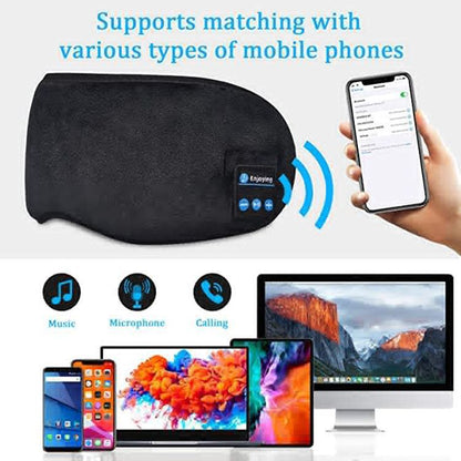 Bluetooth Music Eye Mask | Wireless Sleep Aid & Relaxation  Dream Tech Sleep