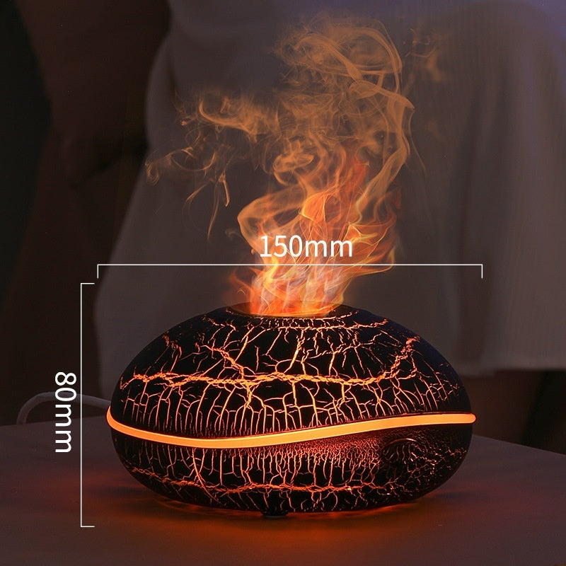 Rainbow Flame Aroma Diffuser - Large Capacity Humidifier  Dream Tech Sleep