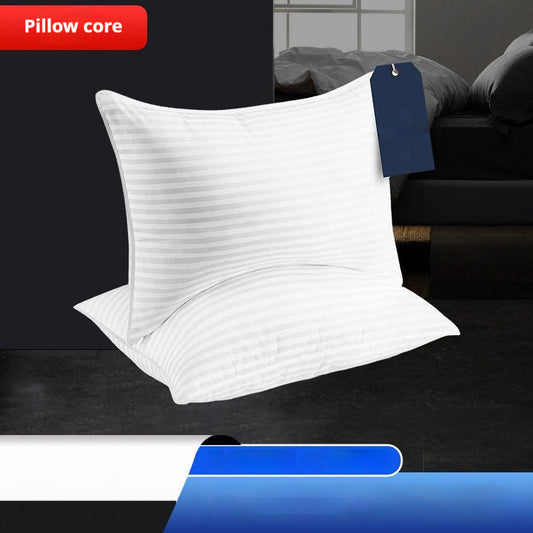 Satin Stripe Pillow Pillow Core Cotton Fiber Filling  My Store