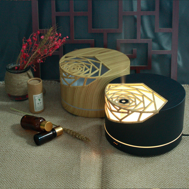 Wood Grain Home Advanced Aroma Diffuser - Ultrasonic Essential Oil Diffuser  Dream Tech Sleep
