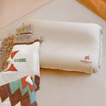 Portable Camping Pillow | Automatic Inflatable High-Elastic 3D Comfort  Dream Tech Sleep