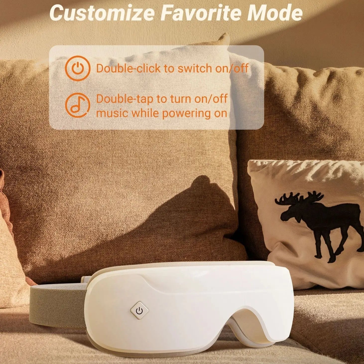 MERACH Eye Massager with Heat Compression and Bluetooth Music Eye Care Device Smart Eye Mask for Birthday Gifts Free shipping  Dream Tech Sleep