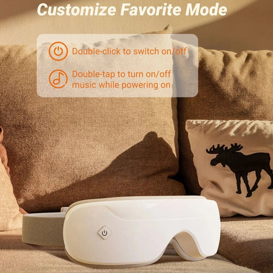 MERACH Eye Massager with Heat Compression and Bluetooth Music Eye Care Device Smart Eye Mask for Birthday Gifts Free shipping  Dream Tech Sleep