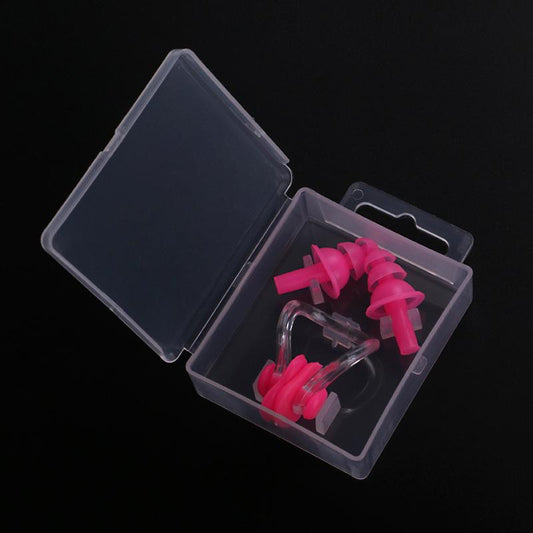 Ear Plugs Tapones Silicone Boxed Nose Clip Earplugs Suit Swimming Waterproof Earplugs  Dream Tech Sleep