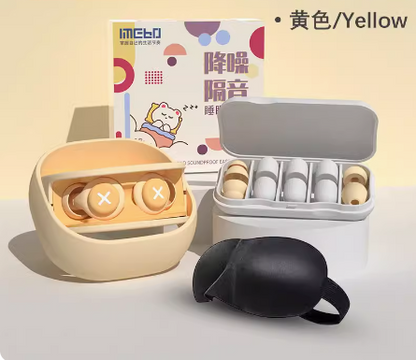Earbuds for noise reduction and snoring prevention for students majoring in sleep. Non disruptive and ultra quiet earplugs for work  Dream Tech Sleep