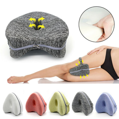 Heart-Shaped Foam Memory Pillow Contour Memory Foam Leg Pillow Orthopaedic Pillow Back Hips Knee Support Relief Back Hips Wedge  Dream Tech Sleep
