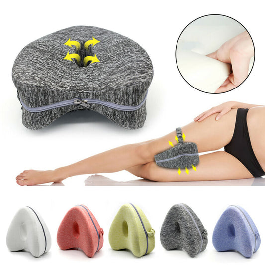 Heart-Shaped Foam Memory Pillow Contour Memory Foam Leg Pillow Orthopaedic Pillow Back Hips Knee Support Relief Back Hips Wedge  Dream Tech Sleep