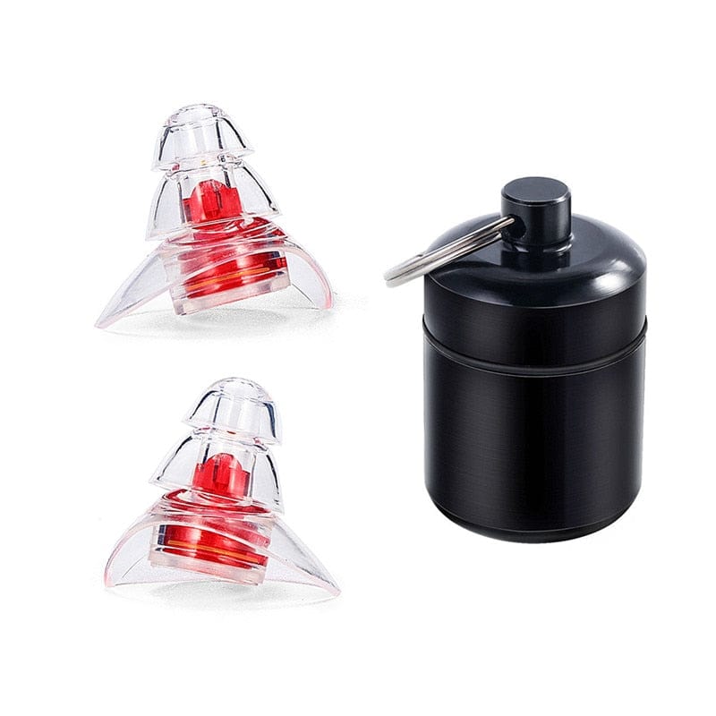 Noise Reduction And Sound Isolation Earplugs Concert High Fidelity Filter Earplugs Wholesale Blue Filter Earplugs Double Tail  Dream Tech Sleep