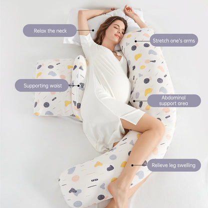 breastfeeding pillows C Shaped Maternity Pregnancy Body Pillow ergonomic pillow  Dream Tech Sleep