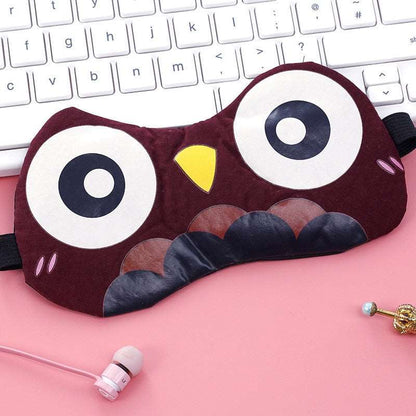 Cute Mask Soft Padded Sleep Travel Shade Cover  Dream Tech Sleep