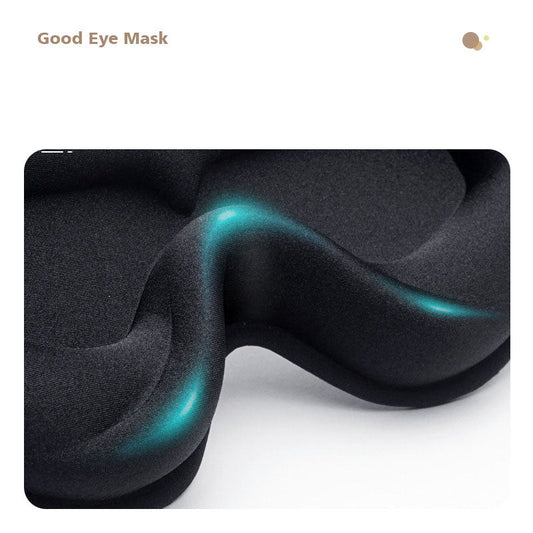 3D eye mask, three-dimensional light blocking, rebound memory cotton, sleep light blocking, non pressure eye protection, aviatio  Dream Tech Sleep
