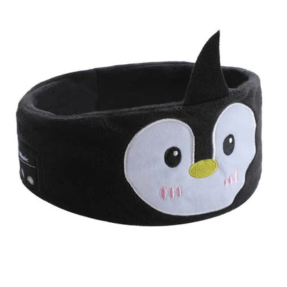 Soft Elastic Comfortable Wireless Music Earphones Kids Animal Sleeping Headphones  Dream Tech Sleep