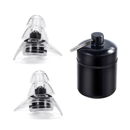 Noise Reduction And Sound Isolation Earplugs Concert High Fidelity Filter Earplugs Wholesale Blue Filter Earplugs Double Tail  Dream Tech Sleep