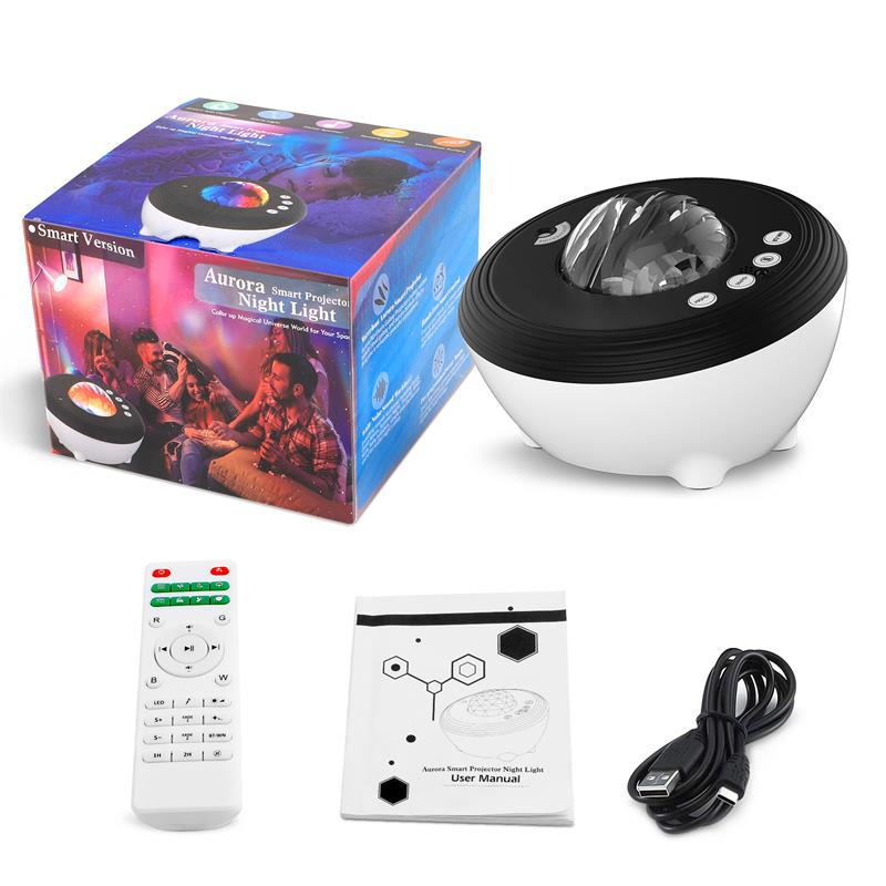 Atmosphere Light Cornucopia Music Northern Lights Star Light White Noise Laser Bluetooth Music Star Projection Light  Dream Tech Sleep