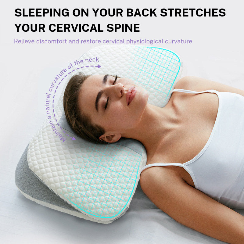 New Space Memory Cotton Butterfly Pillow Protects Cervical Spine with Slow Rebound Pillow Core Hotel Pillow  Dream Tech Sleep