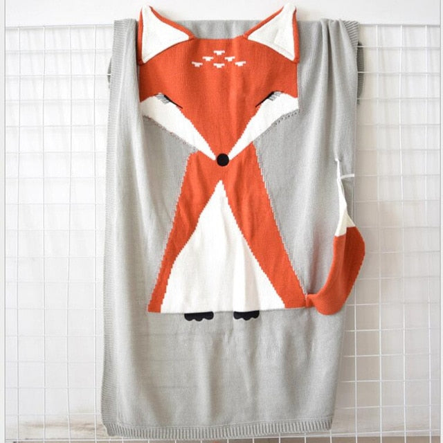 Baby Blanket Fox Animals Pattern Sleep Bag  Dream Tech Sleep