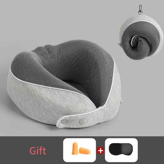 U Shaped Pillow Memory Cotton Can Store Travel Pillows, Nap Pillows, Neck Protection Pillows, Portable Neck Pillows  Dream Tech Sleep