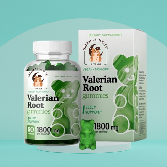 Valerian Root Gummies for Sleep (Copy)  Dream Tech Sleep