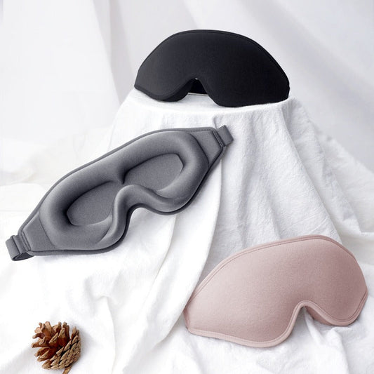 3D eye mask, three-dimensional light blocking, rebound memory cotton, sleep light blocking, non pressure eye protection, aviatio  Dream Tech Sleep