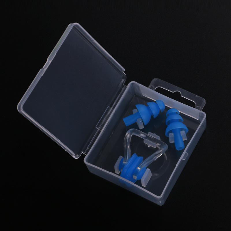 Ear Plugs Tapones Silicone Boxed Nose Clip Earplugs Suit Swimming Waterproof Earplugs  Dream Tech Sleep