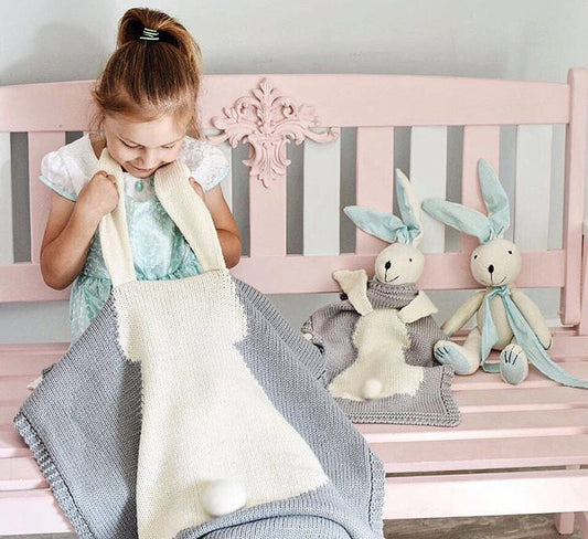 New Rabbit Ears Blanket Three Dimensional Rabbit Blanket  Dream Tech Sleep