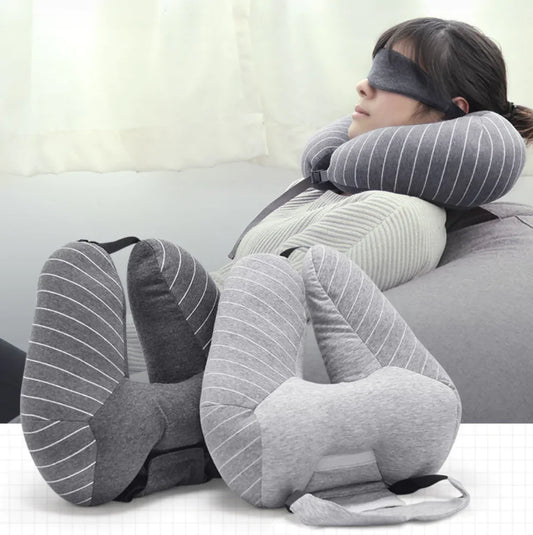 Travel Pillow With Eye Mask  Dream Tech Sleep