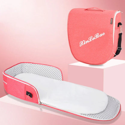 Baby Crib Multifunctional Folding Newborn Bed  Dream Tech Sleep