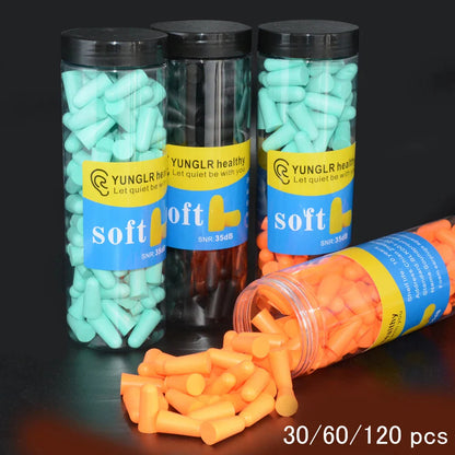 Ear Plugs Earplugs Noise Reduction Ear Plug Foam Oordopjes Slapen Sleep Anti Noise Reduction Music Cancelling Insulation Earplug  Dream Tech Sleep