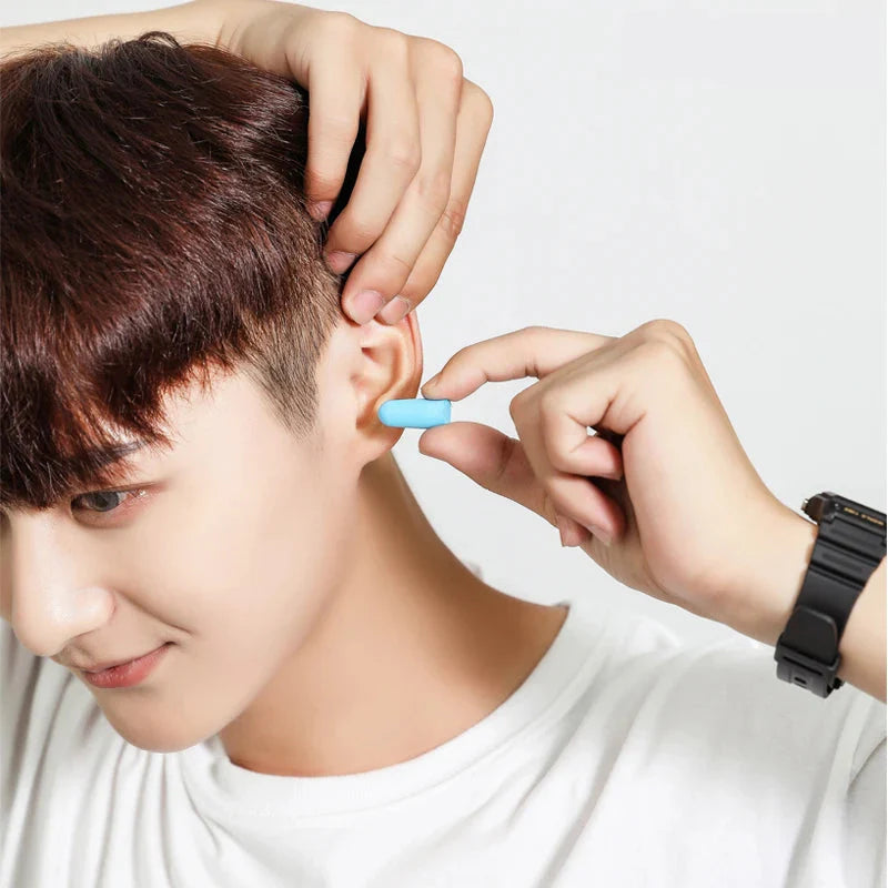Ear Plugs Earplugs Noise Reduction Ear Plug Foam Oordopjes Slapen Sleep Anti Noise Reduction Music Cancelling Insulation Earplug  Dream Tech Sleep