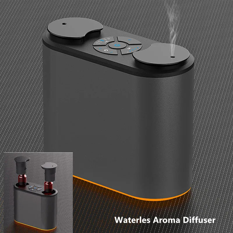 Waterless Aroma Diffuser - USB Aluminum Scent Nebulizer for Essential Oils For Home Hotel  Dream Tech Sleep