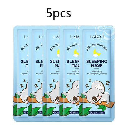 LAIKOU Sakura Seaweed & Snail Collagen Sleeping Mask - Nourishing & Repairing Skin Barrier  Dream Tech Sleep