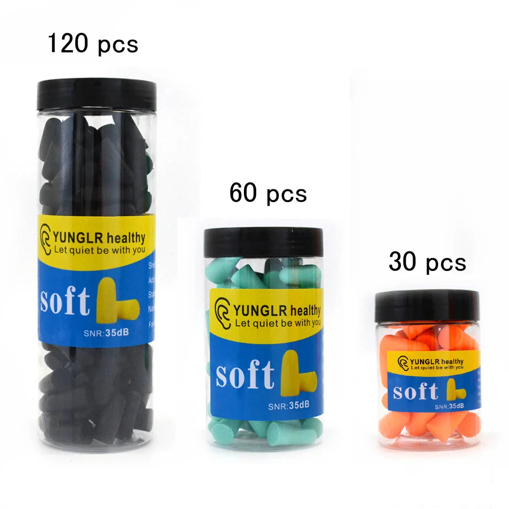 Ear Plugs Earplugs Noise Reduction Ear Plug Foam Oordopjes Slapen Sleep Anti Noise Reduction Music Cancelling Insulation Earplug  Dream Tech Sleep