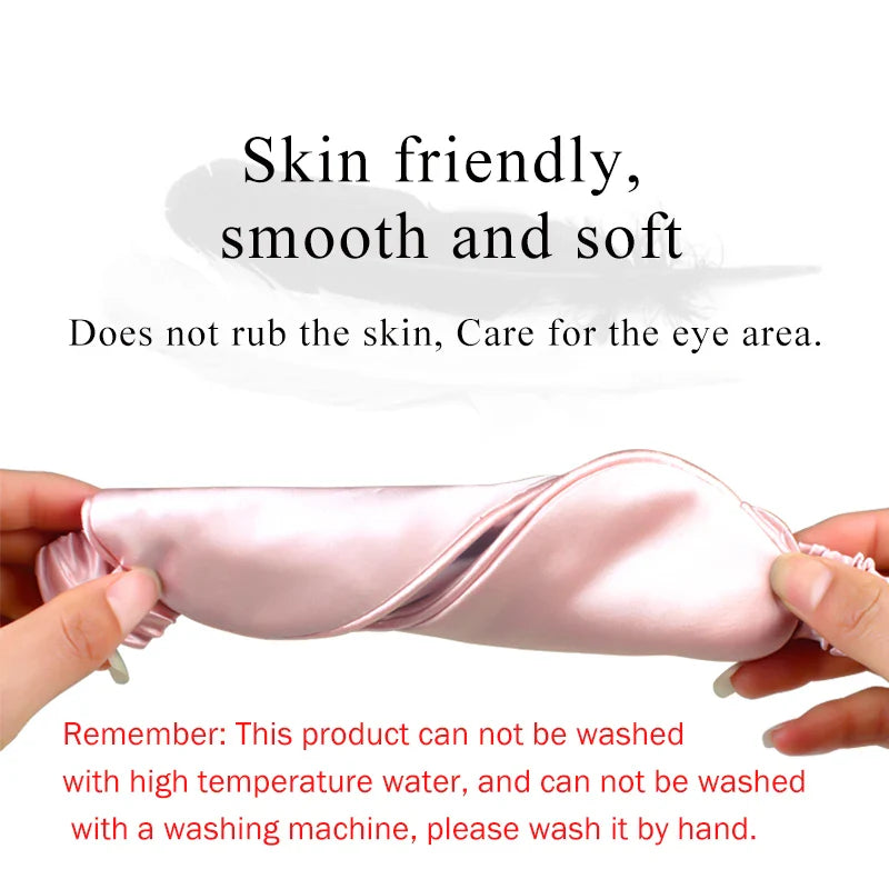 Silk Cotton Padded Eye Mask | Full Cover Light Block  Dream Tech Sleep