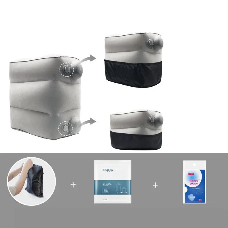 Inflatable Foot Pad for Travel and Office  Dream Tech Sleep