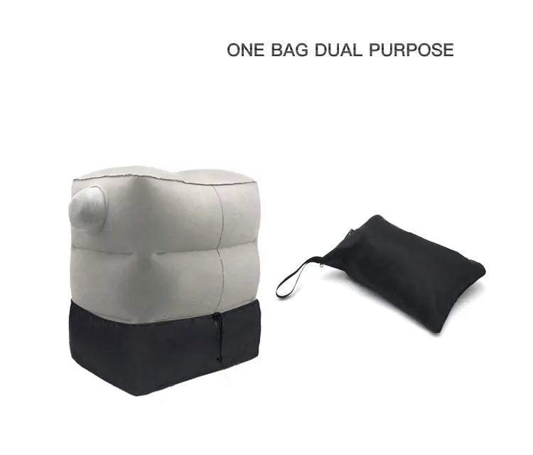 Inflatable Foot Pad for Travel and Office  Dream Tech Sleep