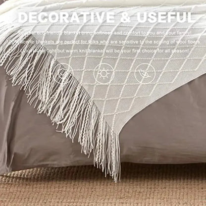 Inya Chunky Knit Blanket My Store