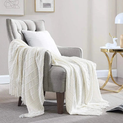 Inya Chunky Knit Blanket My Store