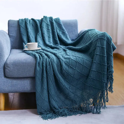Inya Chunky Knit Blanket My Store