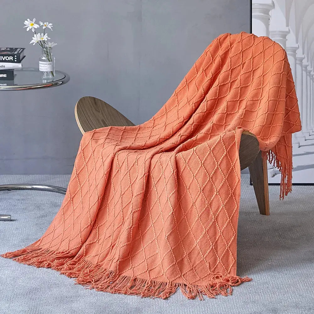 Inya Chunky Knit Blanket My Store