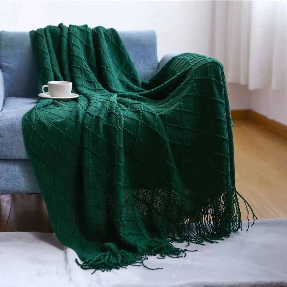 Inya Chunky Knit Blanket My Store
