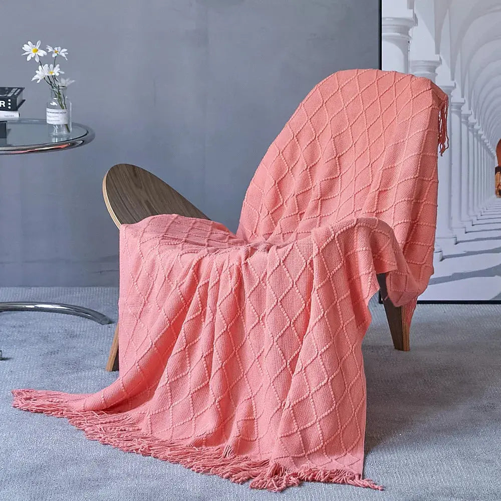 Inya Chunky Knit Blanket My Store