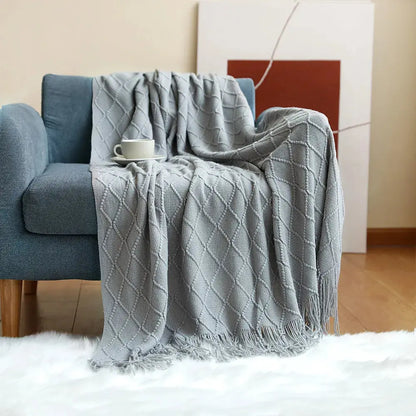 Inya Chunky Knit Blanket My Store