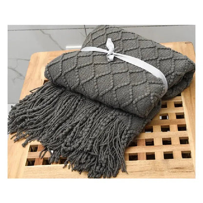 Inya Chunky Knit Blanket My Store