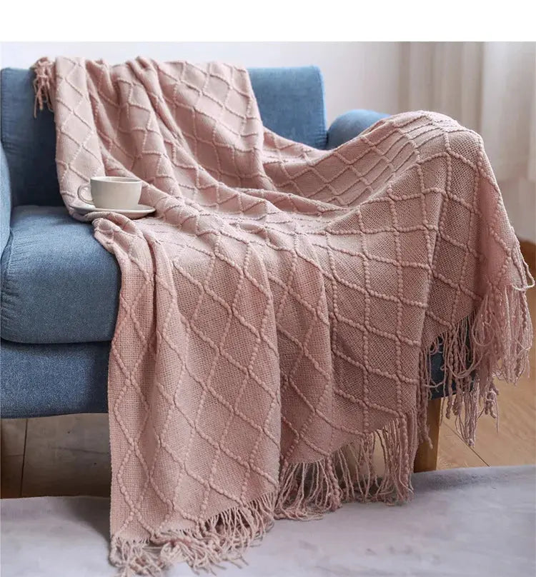 Inya Chunky Knit Blanket My Store
