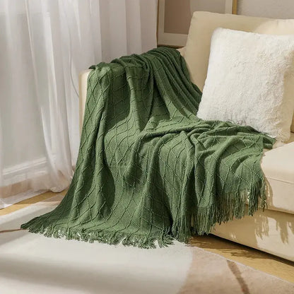 Inya Chunky Knit Blanket My Store