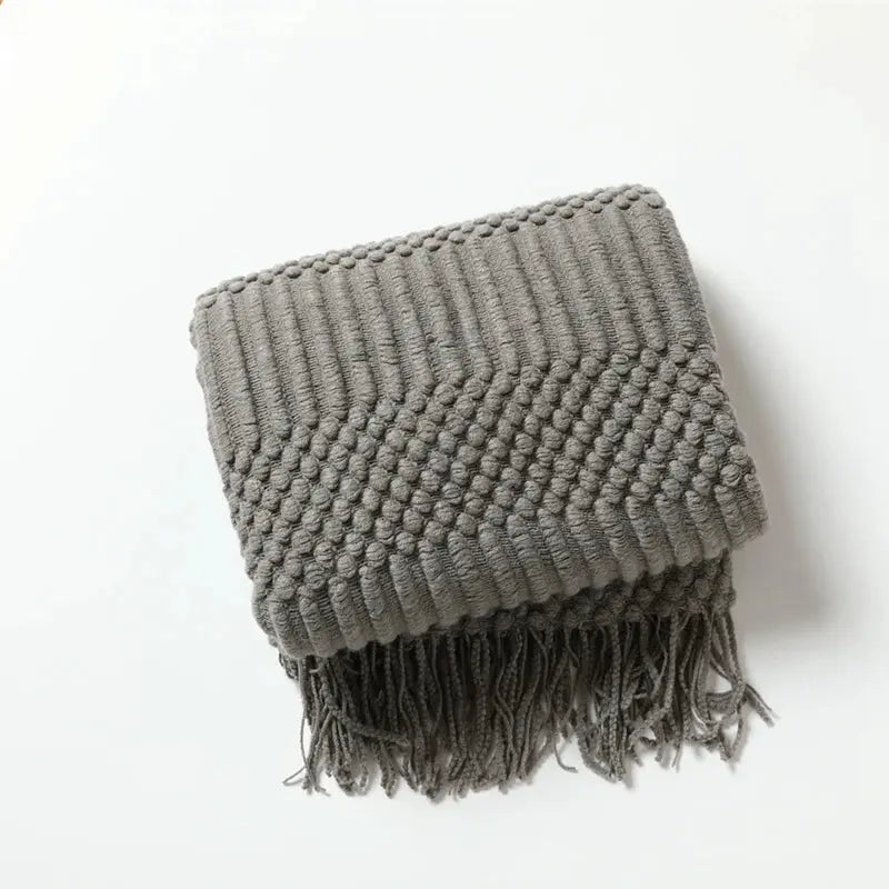 Inya Chunky Knit Blanket My Store