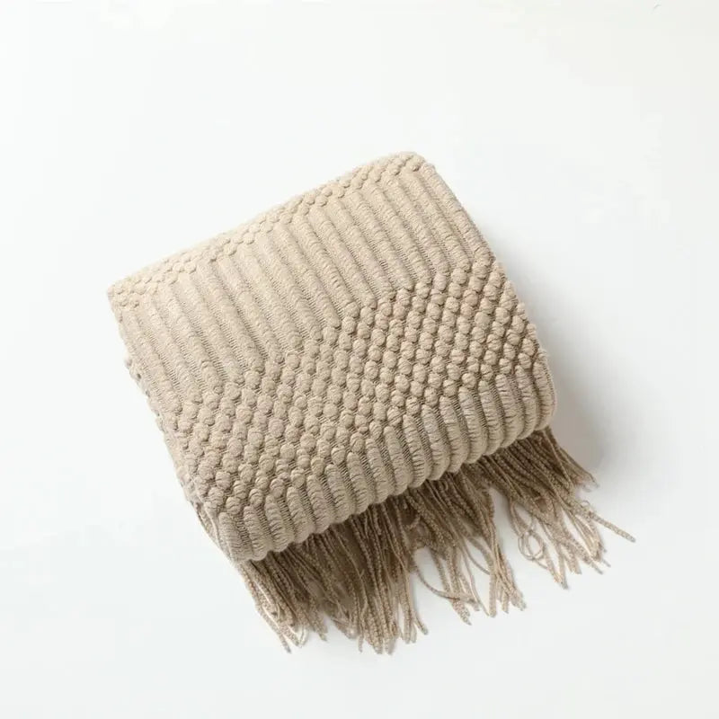 Inya Chunky Knit Blanket My Store