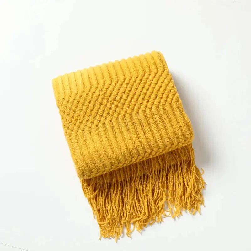 Inya Chunky Knit Blanket My Store