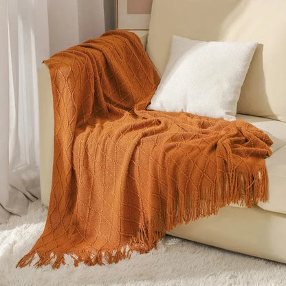 Inya Chunky Knit Blanket My Store